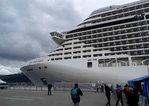 Zdjęcie z Norwegii - MSC Splendida