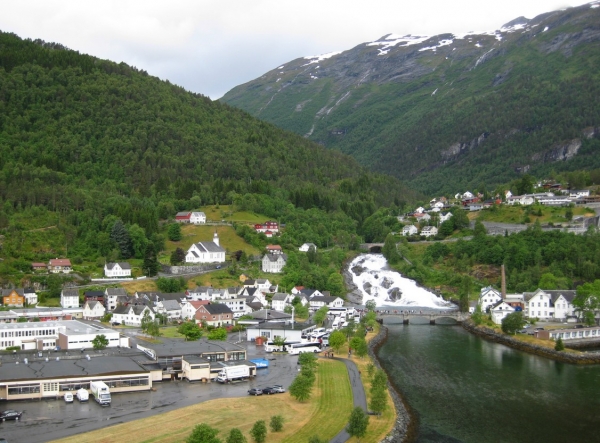 Zdjęcie z Norwegii - Hellesylt