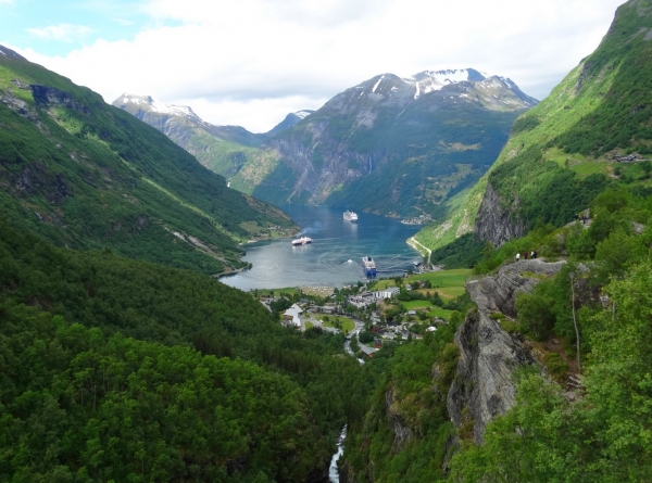 Zdjęcie z Norwegii - Geiranger
