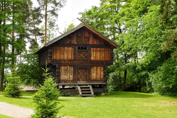 Zdjęcie z Norwegii - Stue fra Hove i Hededal