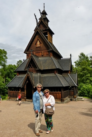 Zdjęcie z Norwegii - Gol Stavkirke z 1212 roku