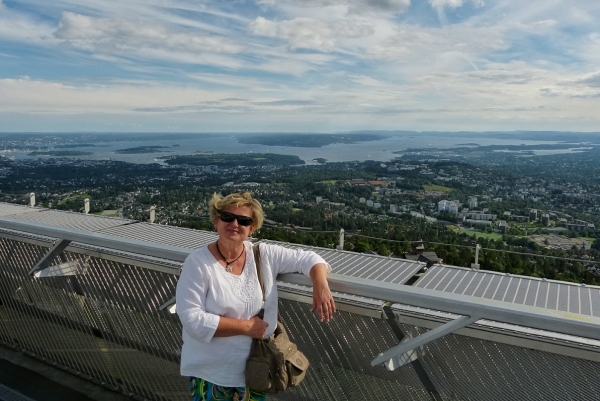 Zdjęcie z Norwegii - serdecznie pozdrawiam z Holmenkollen