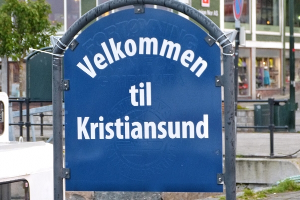 Zdjęcie z Norwegii - dojechaliśmy do Kristiansund - ładnego miasteczka 