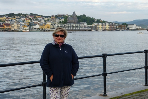 Zdjęcie z Norwegii - Kristiansund późnym wieczorem
