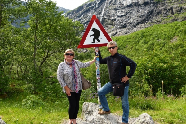 Zdjęcie z Norwegii - Uściski z Trollandu! :)