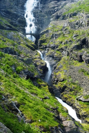 Zdjęcie z Norwegii - Stigfossen
