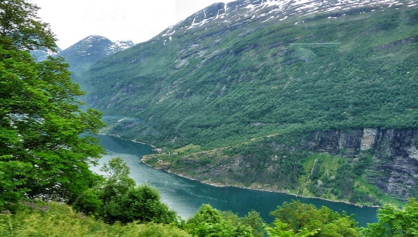 Zdjęcie z Norwegii - widoczki okolic fiordu Geiranger