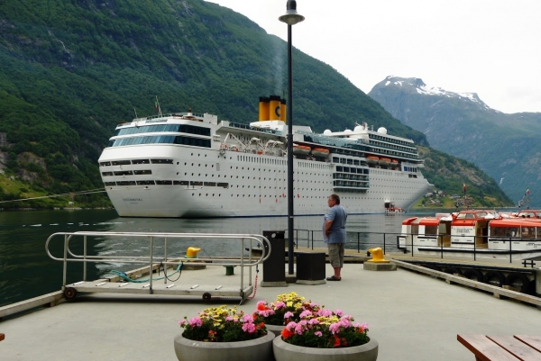 Zdjęcie z Norwegii - w Geiranger