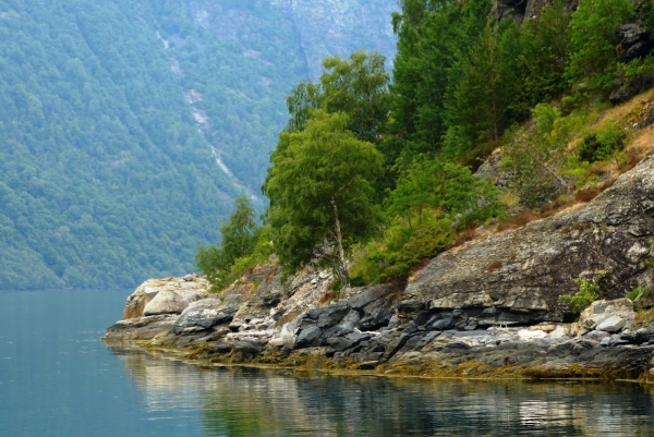 Zdjęcie z Norwegii - widoczki z rejsu po fiordzie Geiranger