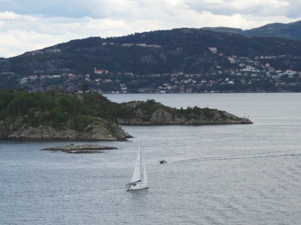Zdjęcie z Norwegii - Odpływamy z Bergen