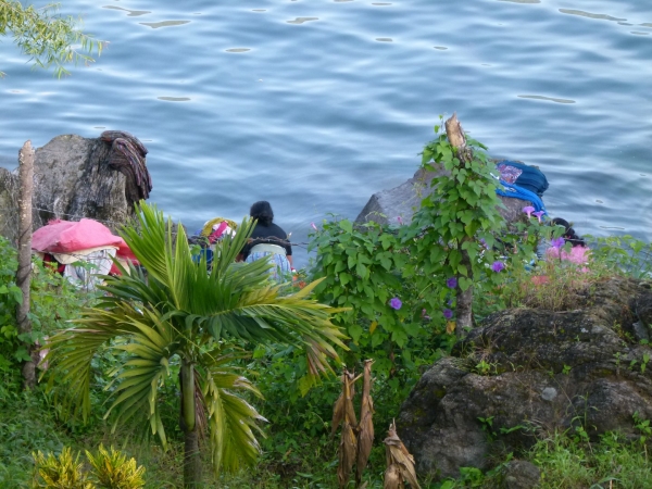 Zdjęcie z Gwatemali - Jezioro Atitlan