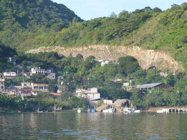 Zdjęcie z Gwatemali - Jezioro Atitlan