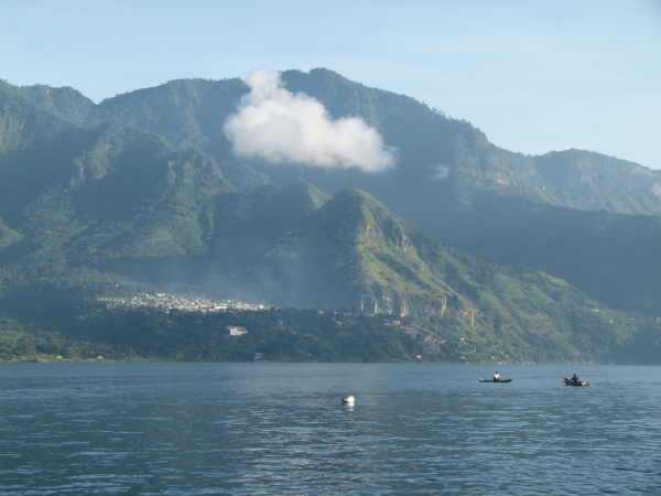 Zdjęcie z Gwatemali - Jezioro Atitlan