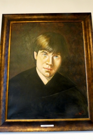 Zdjęcie z Norwegii - portret E. Muncha