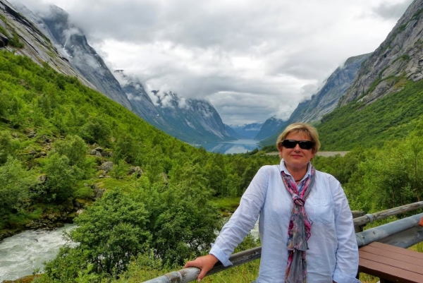 Zdjęcie z Norwegii - Kjosnesfjorden