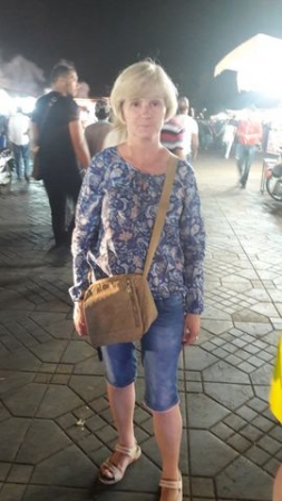 Zdjęcie z Maroka - Nocą na Jemma el Fna