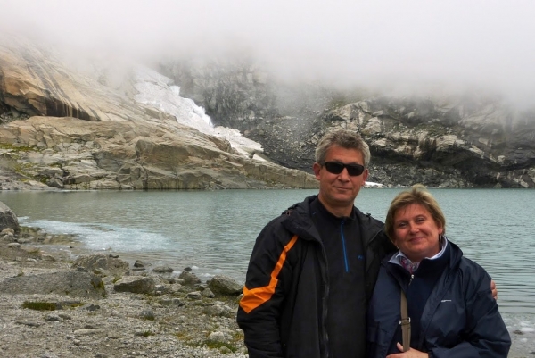 Zdjęcie z Norwegii - Pozdrowionka z lodowca Jostedalsbreen