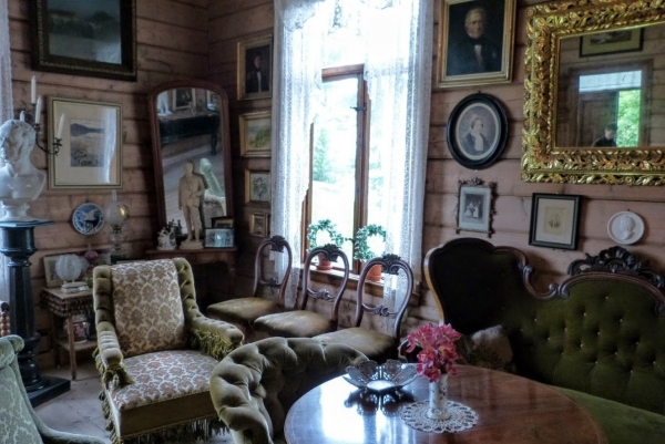 Zdjęcie z Norwegii - wnętrza domu - dziś muzeum