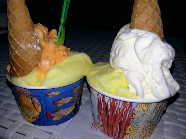 Zdjęcie z Włoch - Gelato a mare