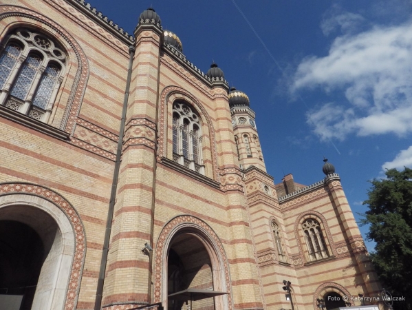 Zdjęcie z Węgier - Wielka Synagoga z zewnątrz