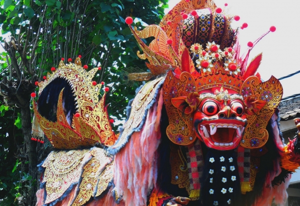 Zdjęcie z Indonezji -  Barong - uosobienie dobra 