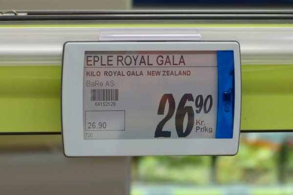 Zdjęcie z Norwegii - 1kg jabłek Gala (z N.Zelandii) 13 zł/kg