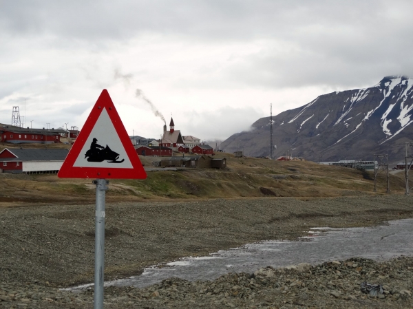 Zdjęcie z Norwegii - w Longyearbyen