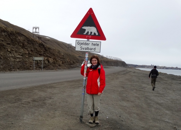 Zdjęcie z Norwegii - w Longyearbyen
