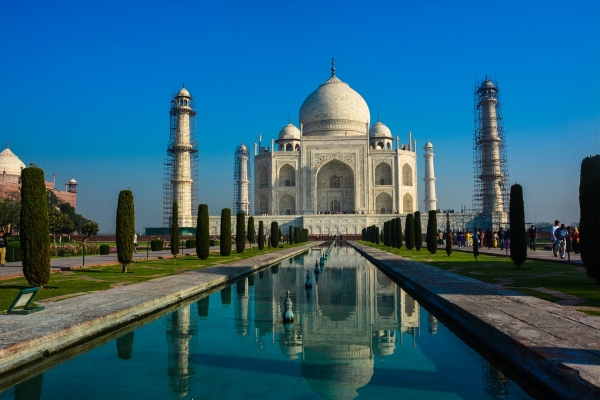Zdjęcie z Indii - Taj Mahal Agra