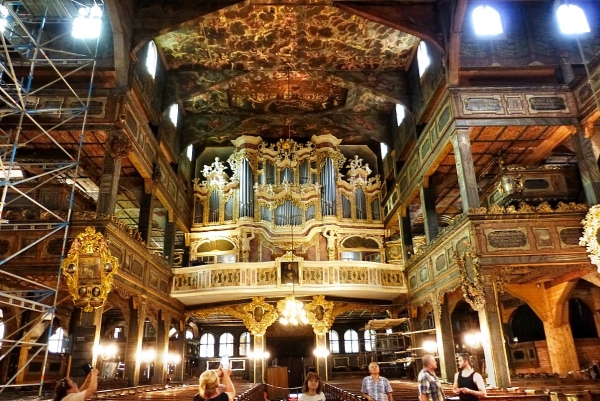 Zdjęcie z Polski - zachwycające wnętrza świdnickiego kościoła Pokoju