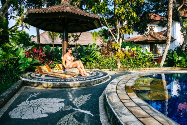 Zdjęcie z Indonezji - Nasz hotel w Ubud - Yogalaya
