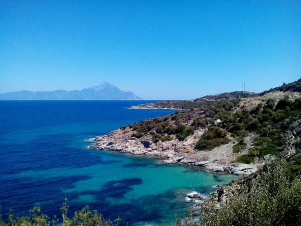 Zdjęcie z Grecji - Sykia Beach-Sithonia