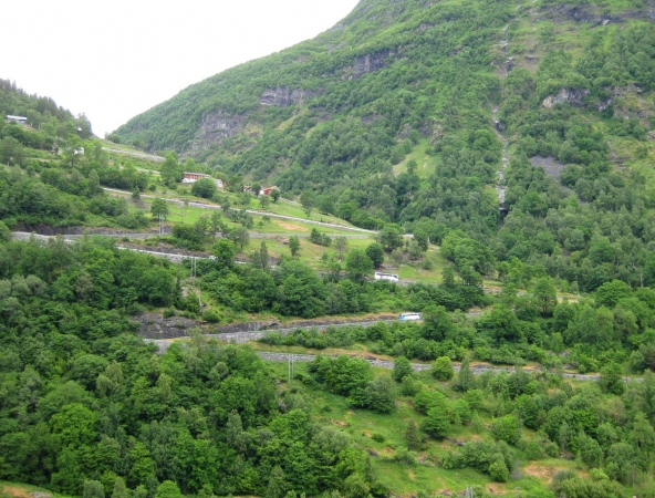 Zdjęcie z Norwegii - Geiranger