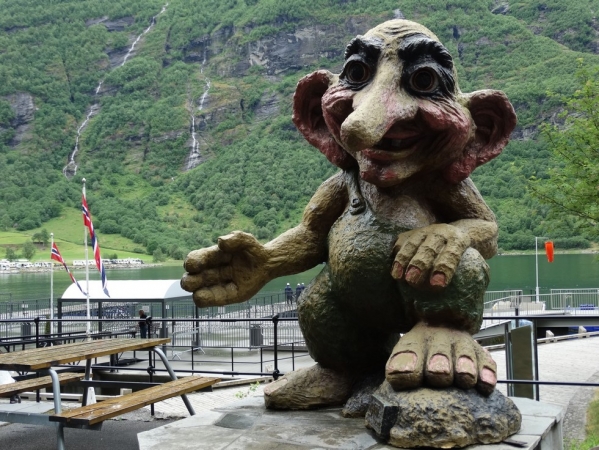 Zdjęcie z Norwegii - Geiranger