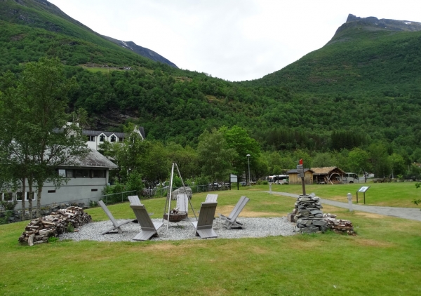 Zdjęcie z Norwegii - w Geiranger