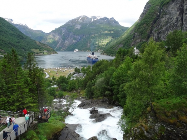 Zdjęcie z Norwegii - Geiranger