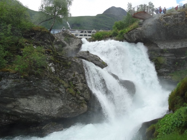 Zdjęcie z Norwegii - w Geiranger