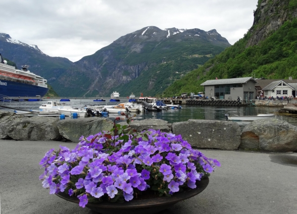 Zdjęcie z Norwegii - w Geiranger