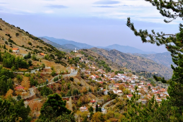Zdjęcie z Cypru - wioski górskie Troodos