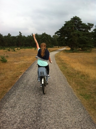 Zdjęcie z Holandii - Juhuu ! Dałam radę przejechać 30 km :D