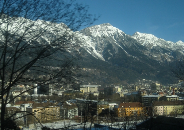 Zdjęcie ze Szwajcarii - Innsbruck zimą...