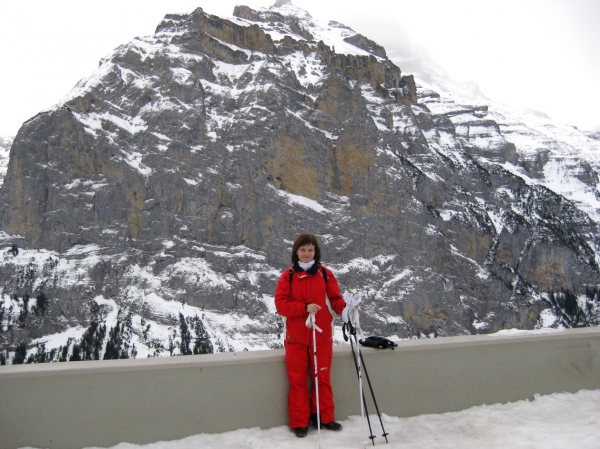 Zdjęcie ze Szwajcarii - w Murren