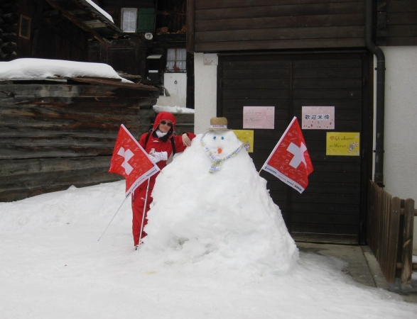 Zdjęcie ze Szwajcarii - w Murren