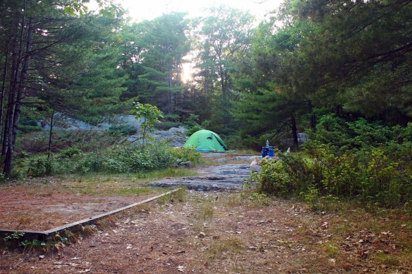 Zdjęcie z Kanady - Drugi biwak w parku Massasauga