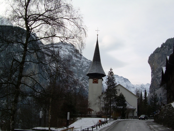 Zdjęcie ze Szwajcarii - Lauterbrunnen