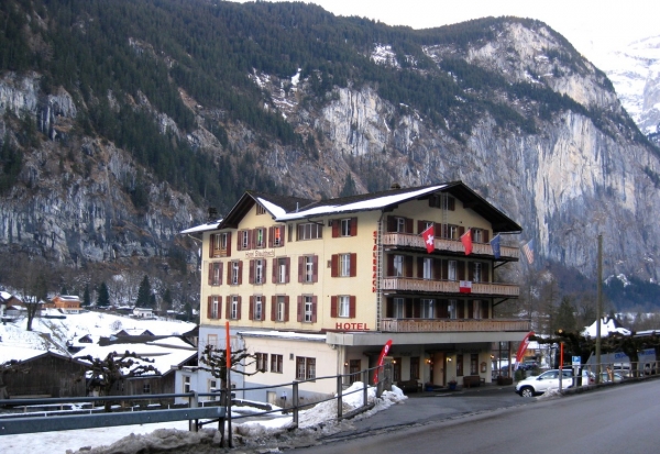 Zdjęcie ze Szwajcarii - Lauterbrunnen