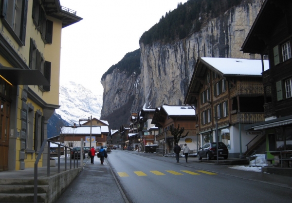 Zdjęcie ze Szwajcarii - Lauterbrunnen