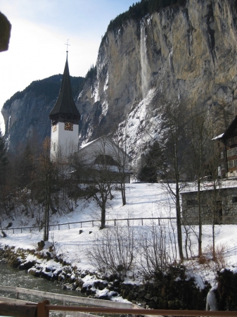 Zdjęcie ze Szwajcarii - Lauterbrunnen