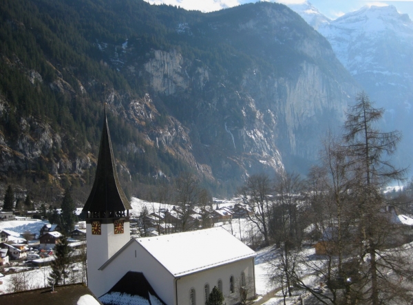 Zdjęcie ze Szwajcarii - Lauterbrunnen