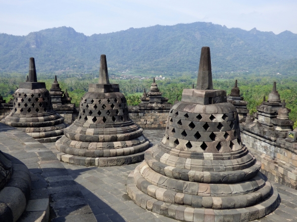 Zdjęcie z Indonezji - Wyspa Jawa - Borobudur